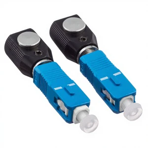 FTTH SC Singlemode Bare Fiber Optic Connector POE/GSM/GPRS/TCP SDK Durable Field Termination Fast Installation Fiber Adapter