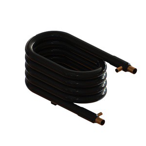 HZSS Spiral Heat Exchanger Titanium Marine Condenser Corrosion Resistance Tube In Tube Coaxial Heat Exchanger