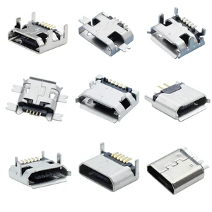 Micro 5P Usb Connector Type-c Connector Mini Jack Socket Charging Port Dock Plug
