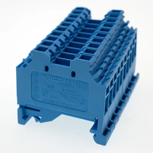 Sell Well in Stock 281 104 2 Conductor Through Terminal Block 4,00 Mm2 Blue , Box of 100 for Plc by DHL/UPS