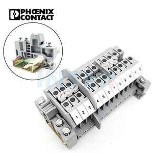 1201442 E/UK Phoenix Contact Din Rail Terminal Block End Cover Terminal End Bracket