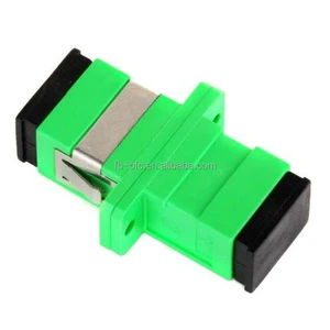 Factory FTTX Wholesale Simplex Adapter Optical Fibre Connectors Fiber Optical Connector SC/APC Single Mode Adaptor