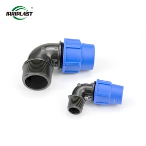 Pp Compression Fittings For Irrigation Copper Tube Fit Push Lock Fitting PP Push Fitting China Factory Plastic Tube Connector