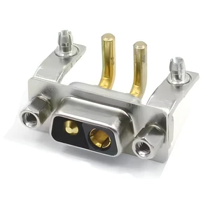 2V2 D Sub High Current Connector Right Angle Male Pcb Mount Gold Plated Power Connector for Industrial Automation Equipment
