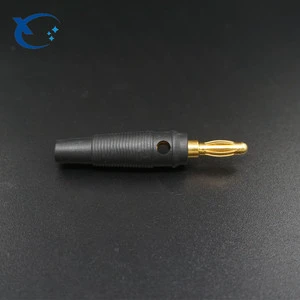 4mm Solderless Side Stackable Banana Plug
