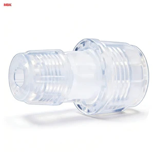 MSK Acid Alkali Resistant All PFA Material Reducing Straight Connector For Semiconductor Lithium Battery Industry