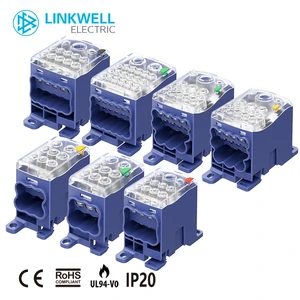 Linkwell Heavy Duty Copper Alloy Contacts 101A Plug-In Terminal Block Connector For Industrial Power Distribution Systems