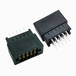 2.54mm Standard Card Edge Connectors with 4-40 Pins 8-40 Slots for 10 12 16 18 20 22 24 26 28 30 32 34 36 38 40 Slots