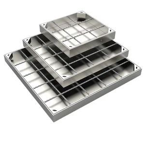Invisible Stainless Steel Manhole Cover Sheet Metal Fabrication Product