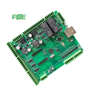 Electric One-stop POE Brand PCBA Service For 5G Internet Control Boards FR4 Material 1oz Copper MOQ 10pcs OEM/ODM Available