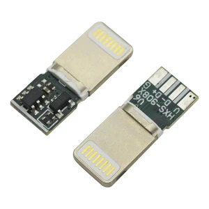 Lightning Male Connector with PCB Board 4 Pads Solder Terminal USB Connector for PD Fast Charging