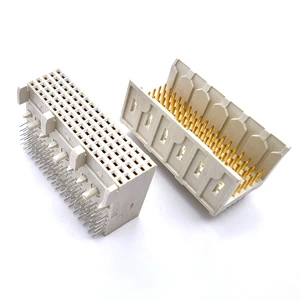 Soulin 2.0mm Pitch 5x18Pin 180 90 Degree Bus Connectors Solderless Fisheye Backplane Future 180 Degree Male 90 Degree Connector