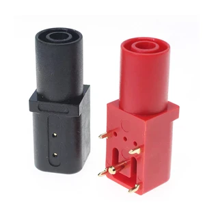 Insulated PCB Mount 4mm Safety Banana Socket 90 Degree Connectors Product Category