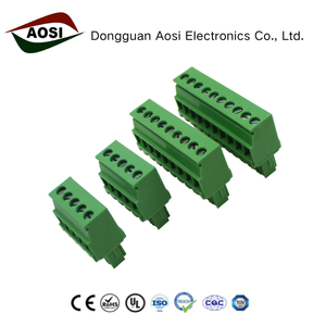 AOSI Manufacturer 15EDGKB 3.81 3.5 KF2EDGKB Pluggable Terminal Block Connector