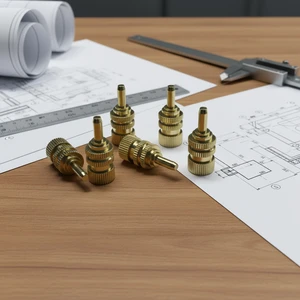 High Quality Right Angle 4mm Banana Connector Y Spade Speaker with Brass Contact CNC Machining Laser Machining