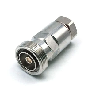 RF 7/16 DIN Female Straight Type Coaxial Connector for 1/2