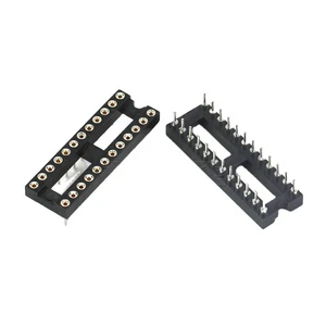 OEM Electronics Components 5 7 Pin 14 DIP 28 Socket IC Dip IC Socket Integrated Circuit Drawers Insert Sockets for ICs