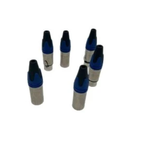 Wholesale Rongxiang Model 158G Short Push Blue Copper Audio Plug & Video Connector with Pin Male/Female Plug