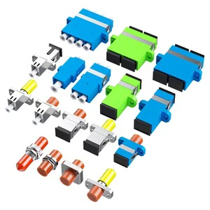 SC APC/UPC SX FTTH Fiber Optic Connector Simplex Duplex Adapter Optical Coupler SMICHO Brand 2-Year Warranty