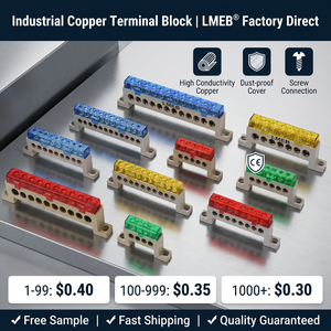 Terminal Block, Busbar, zero Ground Block, Copper Terminal Block, A10 Type Distribution Box, Grounding Wire Terminal Block
