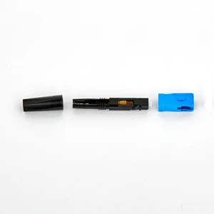 High Quality Optical Fiber Connector Rapido Quick 50mm SC UPC FTTH IP TCP Fast Ethernet Fiber Optic Connector