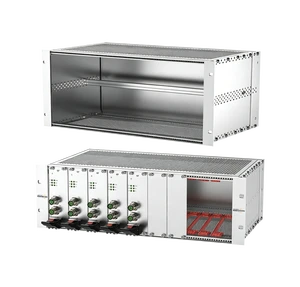 RDEKONO Polyrack Europacpro Subrack 19inch 3U 4U 6U, 3U 42TE 295MM Depth for Industrial Box Control 6342-2951