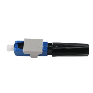 SC UPC Fiber Optic Connectors UPC Simplex Fiber Optic Quick Connector SC Optic Fiber Fast Connector