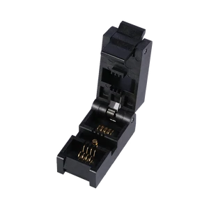 Durable Industrial - Grade Chip Programmer Socket SOP8 1.27mm Pitch Chip Test Socket IC Socket for Semiconductor Manufacturing