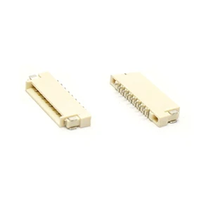 832JDXXPTX-42 1.0ph NZFPC SMT Dual 2 Contact Row 1.5H 4~30pin FFC FPC Flat Flex Brass Tin Plated Right Angle Tape&Reel