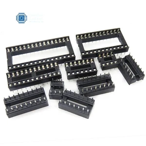 Factory Price IC Socket Connector 2.54mm IC Holder IC-6P 6pin 8pin 14pin 16pin 18pin 20pin IC