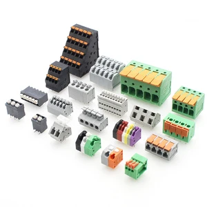 SPring Bornier Type Pcb Terminal Blocks 2.5mm 3.5mm 5.0mm