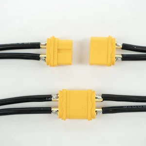 14AWG 12AWG Silicone Wire XT60 XT30 XT90 Connector Harness for FPV Racing Drone LiPo Battery Pre-Tinned MOQ 10