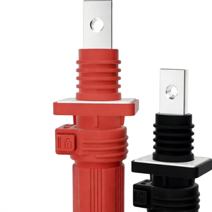 Power Connector Battery Storage Copper ABS Terminal Straight Connector For Energy Storage System IP67 Rated 1500V