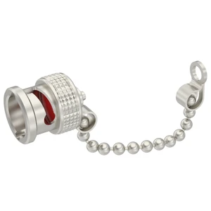 R141812000 BNC / MALE DUST CAP WITH CHAIN