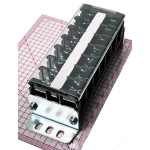 Wholesale Automotive Industrial High Current Brass Bolt Connection Terminal Block 600V40A Rail Professional 11-20 Termination