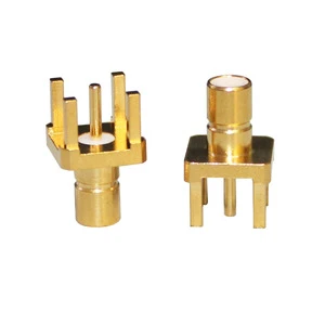 Coaxial HF radio frequency connector cable connector four-pin screw SMB antenna connectors