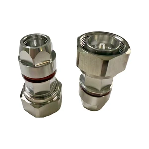 Factory Supply 4310-J3/8S Coaxial Connector Male Mini DIN 4310 Connector for 3/8 Flexible Cable
