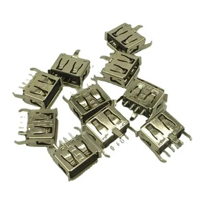 180-degree Female Socket Male Plug USBA1 Accessory Part Panel Mount Waterproof Connector Terminal Micro Usb Male Connector