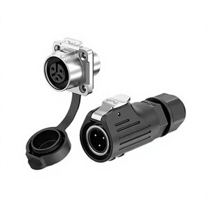 EW-LP12 IP68 Waterproof Aviation Plug, Male & Female Waterproof Connector, Screw Crimp Cable Half-Metal Joint