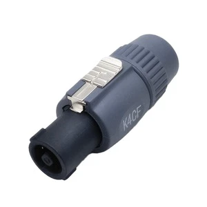 Factory Direct Sales Professional Four-Core Audio Speaker Plug NL4FC Video Amplifier Connector Power Ohm Audio Video Connector