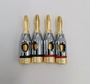 High Quality Lantern Plug 6 Leaf Banana Head Metal Connector