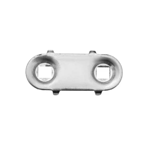3 Inch Bolt On Solid Plate Mechanical Splice Connector For Industrial Rubber Conveyor Belt Joint System