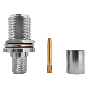 Manufacturer Factory N-C-KY7 RF Coaxial Connector Female N Connector Crimp RG8 RG213 Cable
