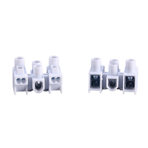 KREALUX BELEKS 3-Way Steel Contact Plug-In Terminal Block for Automotive Ballast Electrical Connections Screw Type
