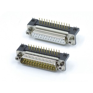 D-SUB Machined Pin 25P Male Right Angle 7.20mm,High Quality DR 25Pin Male for PCB,DB 25P R/A Male