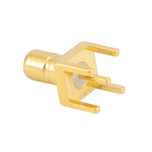RF coaxial coax SMB-JE connector SMB Male Center Pin Straight Plug Antenna Converter Connector PCB Mount 50 ohm Terminal