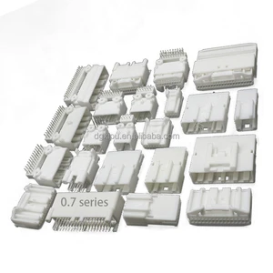 Amp Car Connectors 8 12 16 20 24 28 32 40 Pin Automotive Pbt Gf10 Electric Terminal Pcb Wire Harness Types Connector Plug
