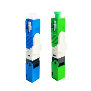 Tiancheng ISO9001 Certified Single-mode Optical Fast Connectors APC/UPC Type SC/LC for FTTH Use