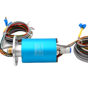 Ethernet miniature compact size HD-SDI slip ring fiber optic Rotary Electrical Connector