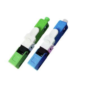 FTTH SC/APC & SC/UPC Field Assembly Fast Connector Singlemode Fiber Connector for Digital Communications